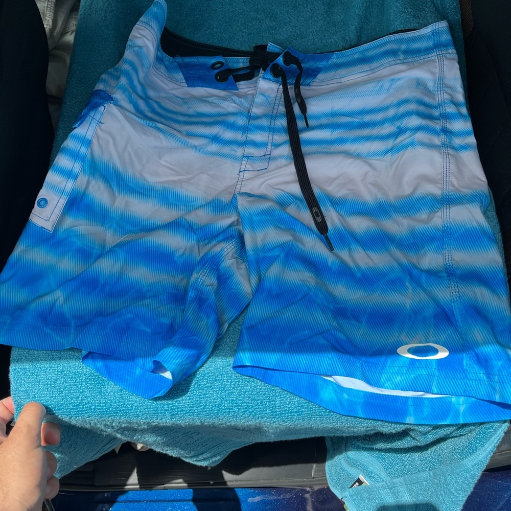 Oakley Men's Blue Swim Shorts